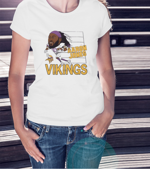 Minnesota Vikings Showtyme Aaron Jones NFL T-Shirt