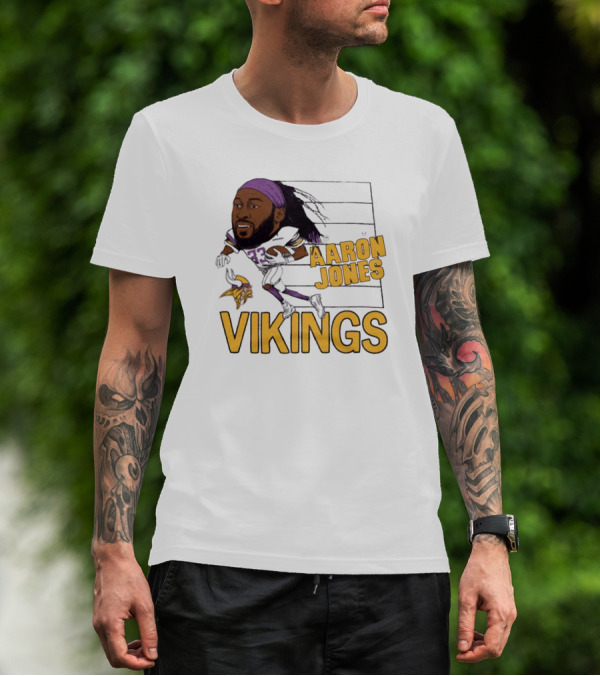 Minnesota Vikings Showtyme Aaron Jones NFL T-Shirt
