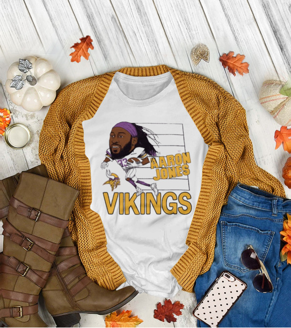 Minnesota Vikings Showtyme Aaron Jones NFL T-Shirt