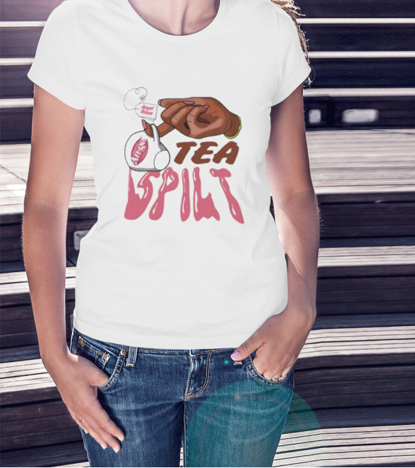 Angel Reese Tea Spilt Unapologetically T-Shirt