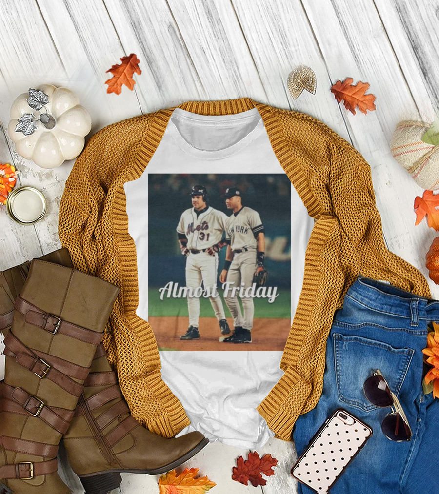 Almost Friday Mets Piazza Yankees Jeter T-Shirt