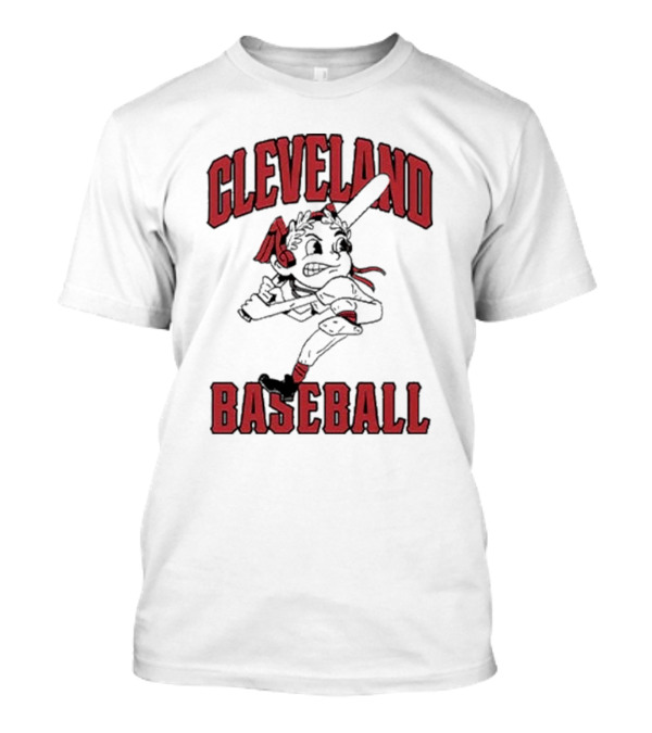 Cleveland Baseball Chief Wahoo Iconic Character T-Shirt