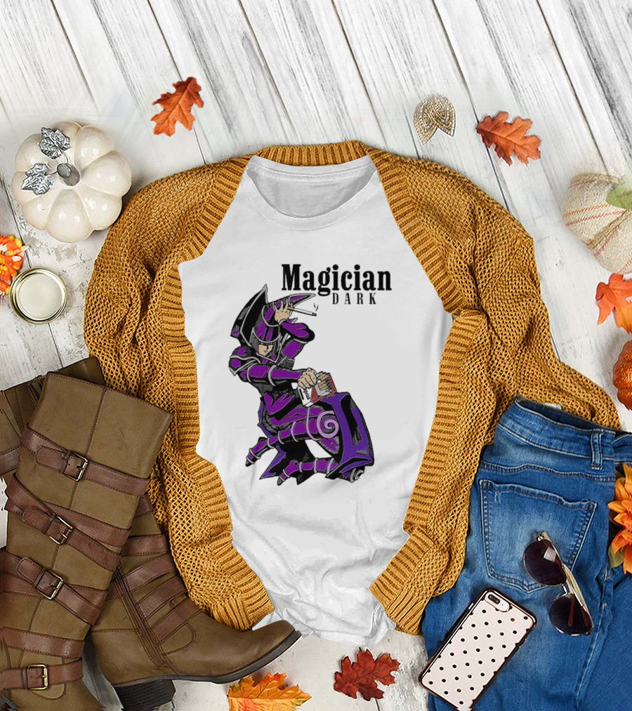 Dark Magician Smoking Card Trick T-Shirt
