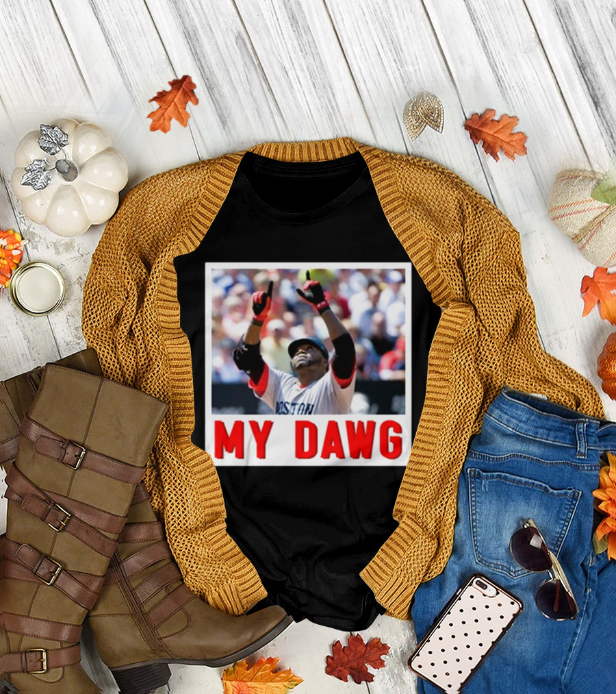 Grimace MLB Boston Baseball My Dawg T-Shirt