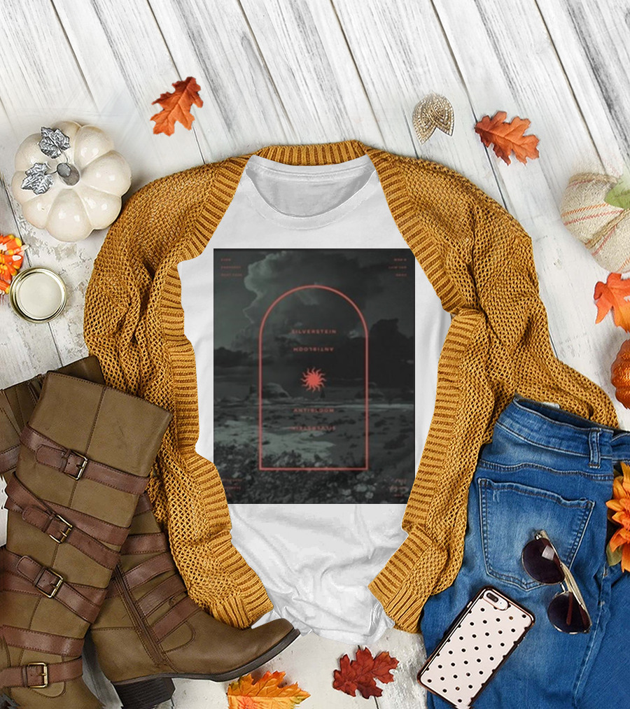 Silverstein Antibloom Moonlight Leave the Dark T-Shirt