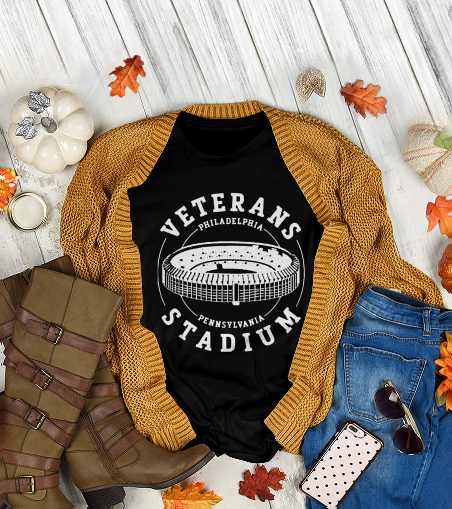Philadelphia Pennsylvania Veterans Stadium 2024 Vintage Circle T-Shirt