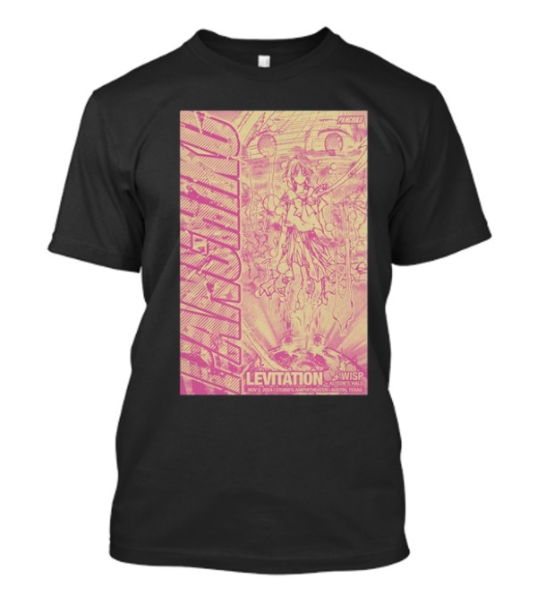 Panchiko Levitation November 2 2024 Stubb’s Amphitheater Austin TX Wisp Jason Reyes T-Shirt