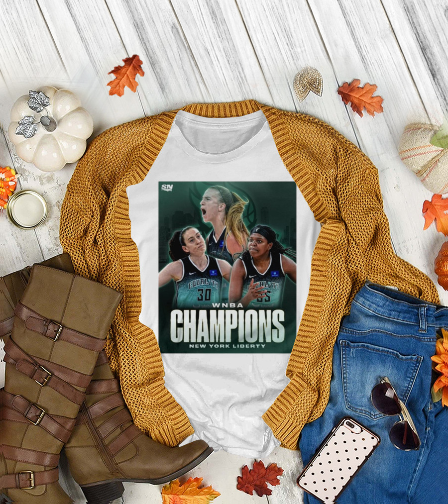 WNBA Champions New York Liberty Equality T-Shirt