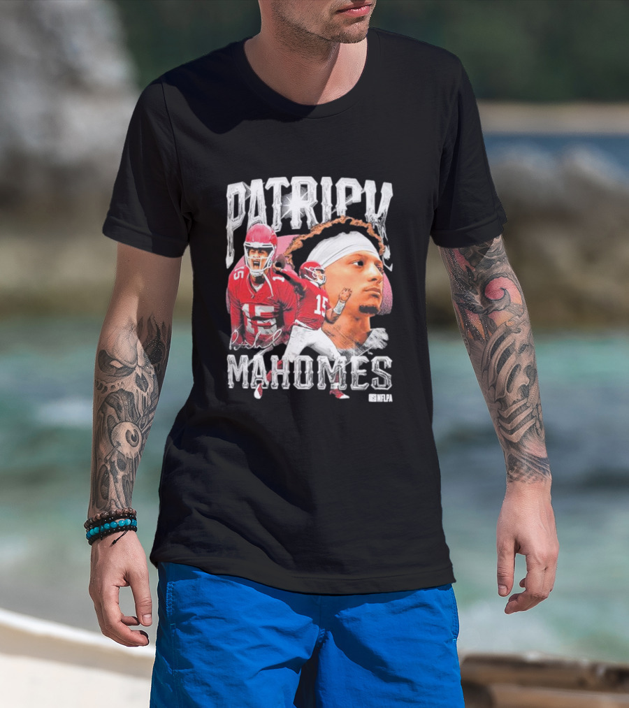 Patrick Mahomes Kansas City Chiefs NFLPA Signature Homage T-Shirt