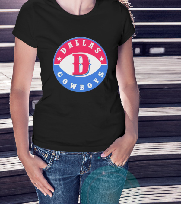 NFL X MLB Dallas Cowboys Texas Rangers Mashup T-Shirt