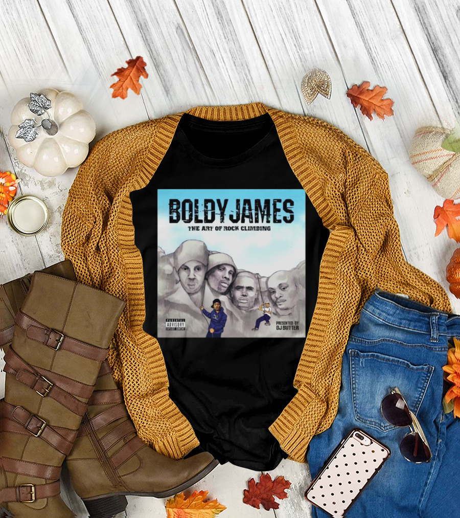 Boldy James The Art Of Rock Climbing Presented By DJ Butter T-Shirt