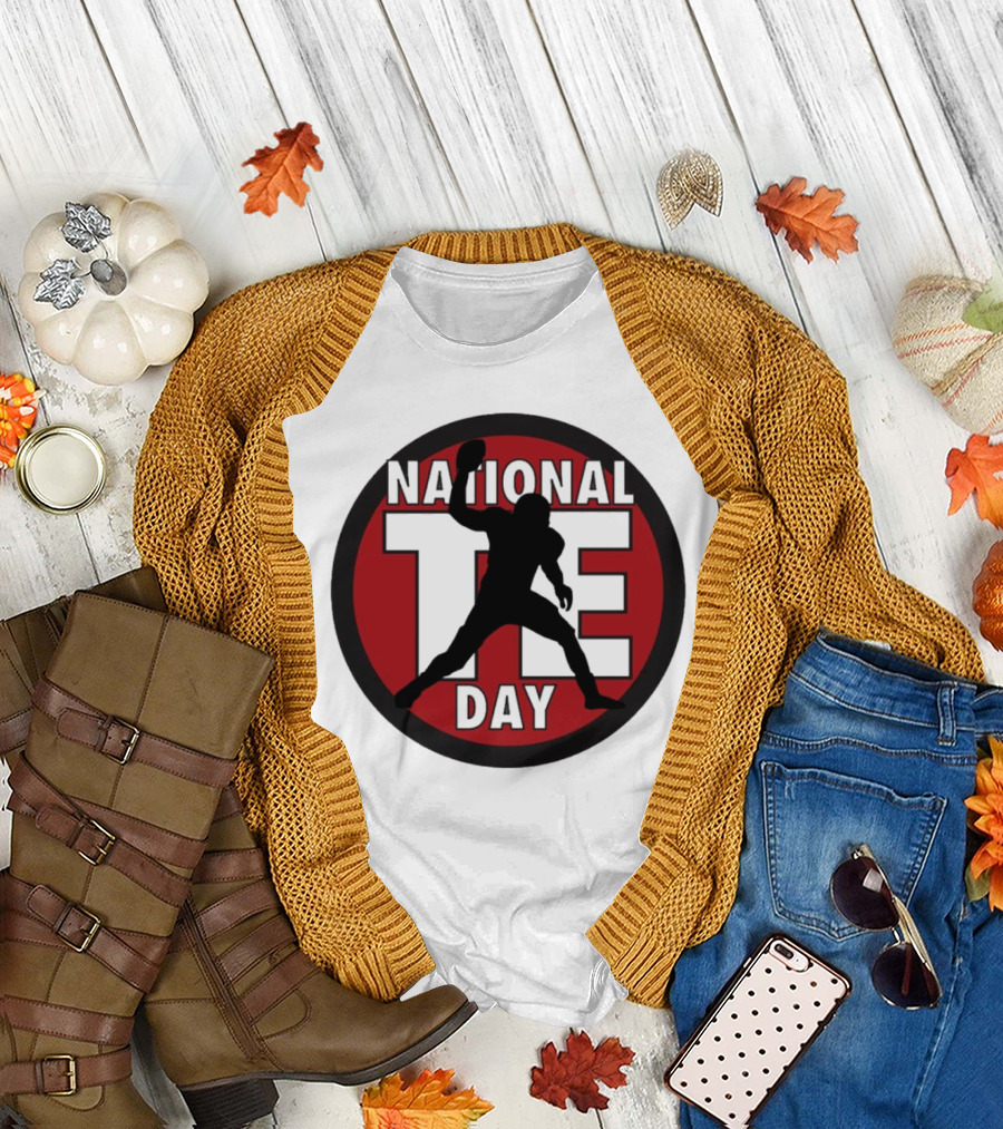 NFL National Tight Ends Day 2024 Football T-Shirt