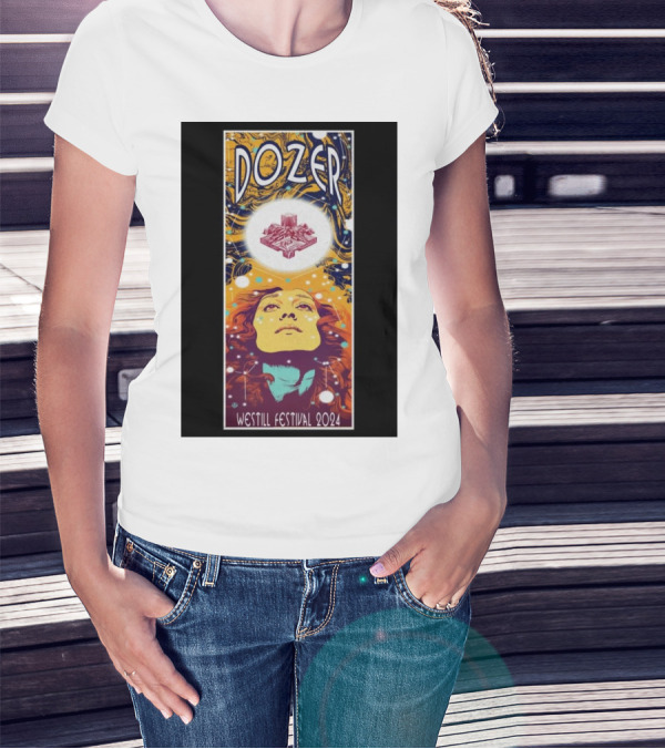 Dozer Westill Festival 2024 Psychedelic Art In Vallet France November 1 T-Shirt