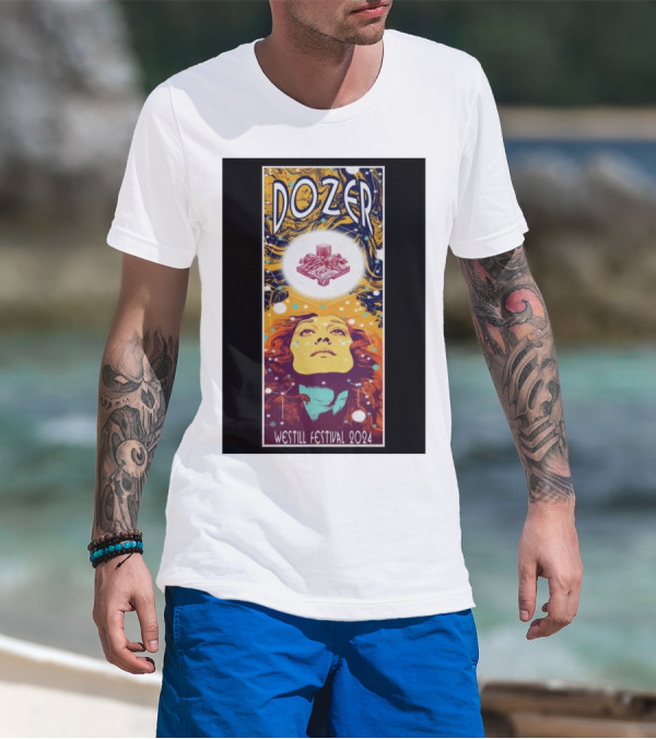 Dozer Westill Festival 2024 Psychedelic Art In Vallet France November 1 T-Shirt