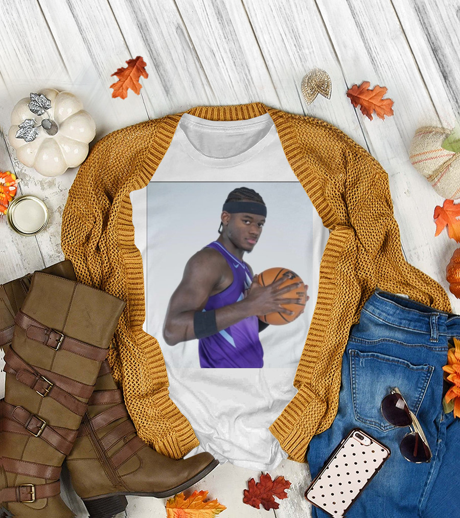Prayers Up To Taylor Hendricks Utah Jazz NBA Player Holding Basketball T-Shirt