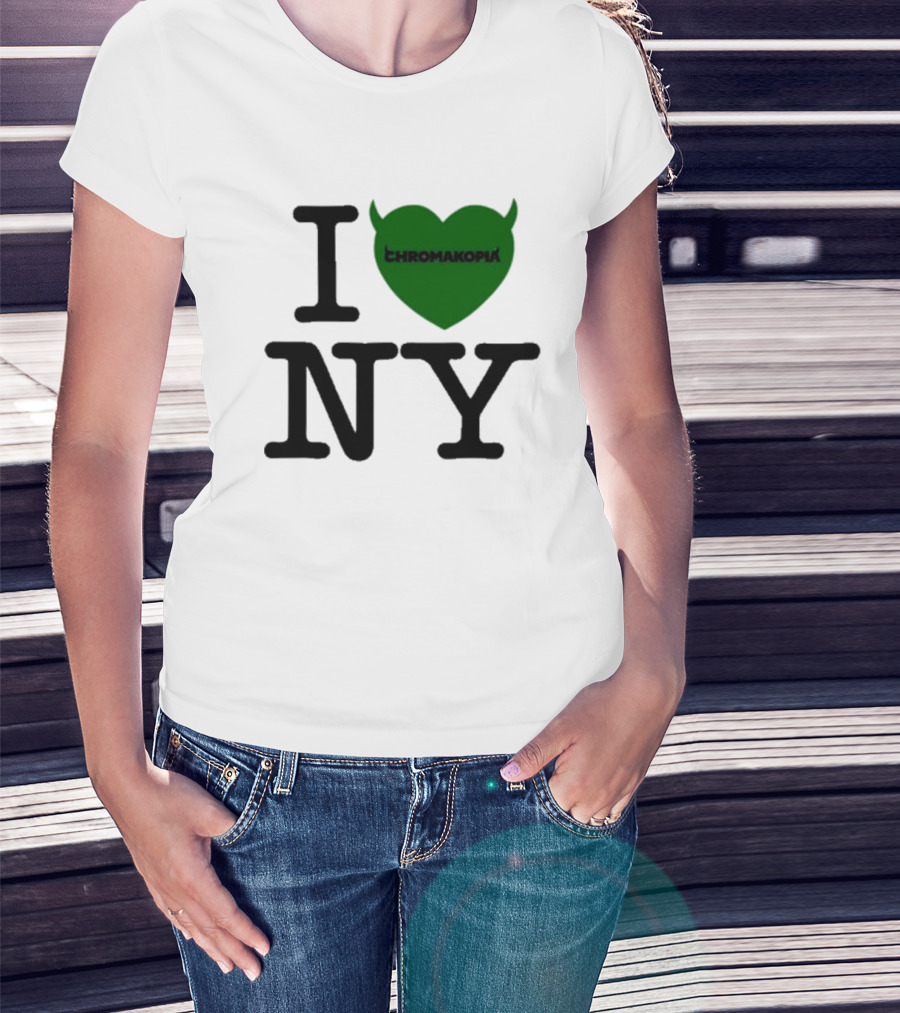 I Love Chromakopia NY Devil Heart T-Shirt