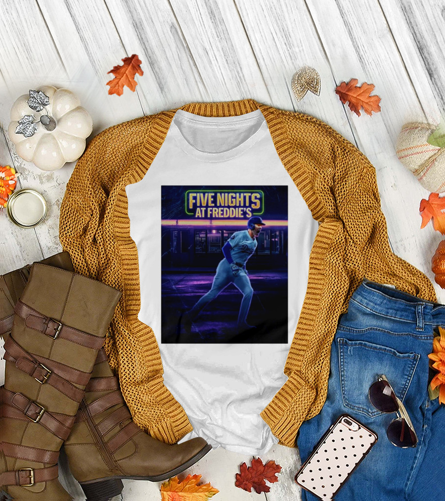 Five Nights At Freddie’s Los Angeles Dodgers Freddie Freeman T-Shirt