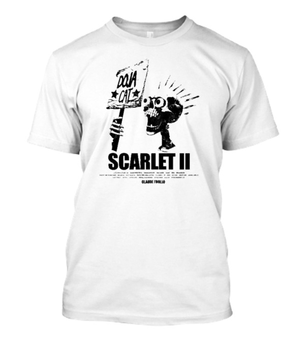 Doja Cat Scarlet II Claude Frollo Skull T-Shirt