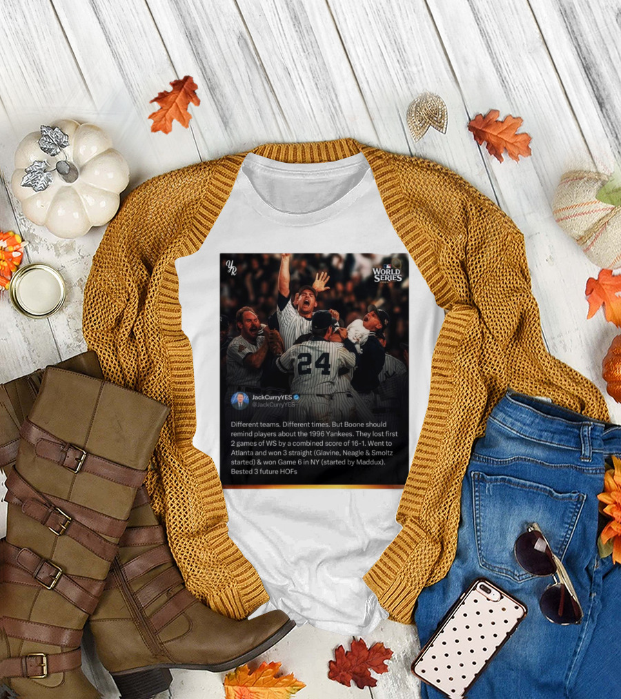 New York Yankees World Series 2024 Different Teams Different Times T-Shirt