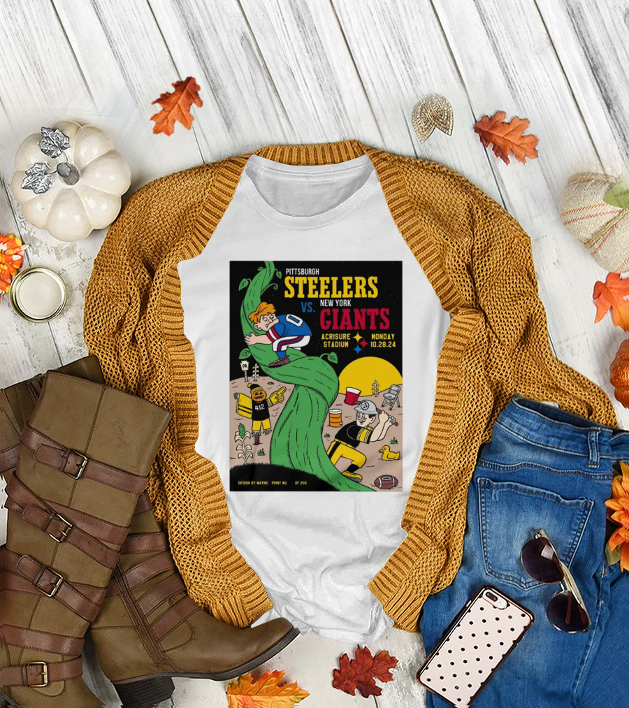 Pittsburgh Steelers Vs New York Giants Monday Gameday Acrisure Stadium 10.28.24 T-Shirt