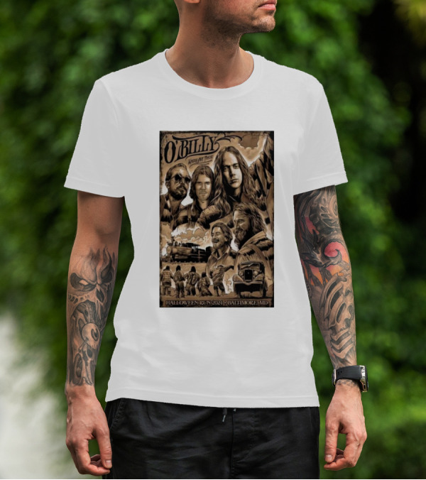 O'Billy Halloween Run 2024 Baltimore MD T-Shirt