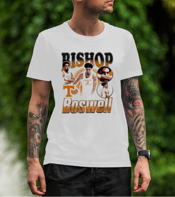 Bishop Boswell Tennessee Vols Basketball Retro 90s T-Shirt