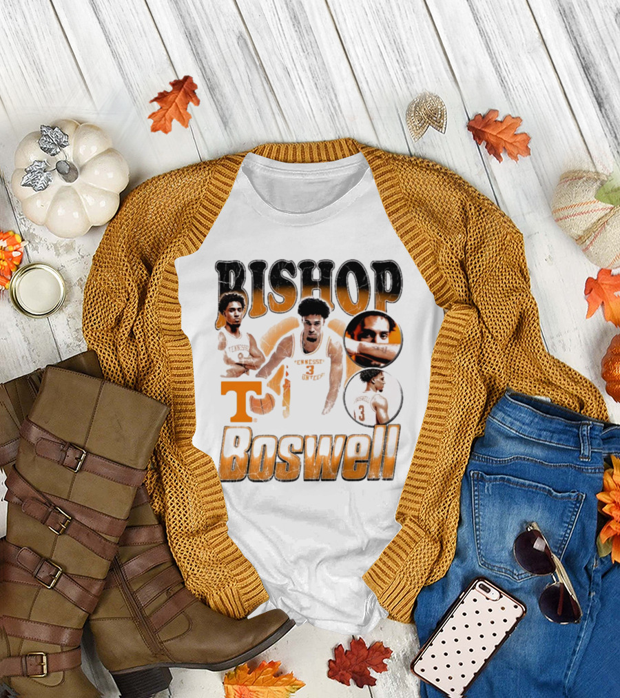 Bishop Boswell Tennessee Vols Basketball Retro 90s T-Shirt