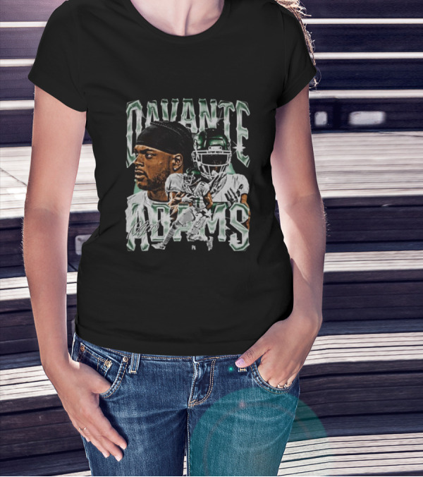 Davante Adams New York Jets Signature T-Shirt