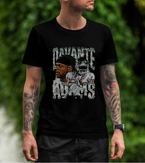 Davante Adams New York Jets Signature T-Shirt