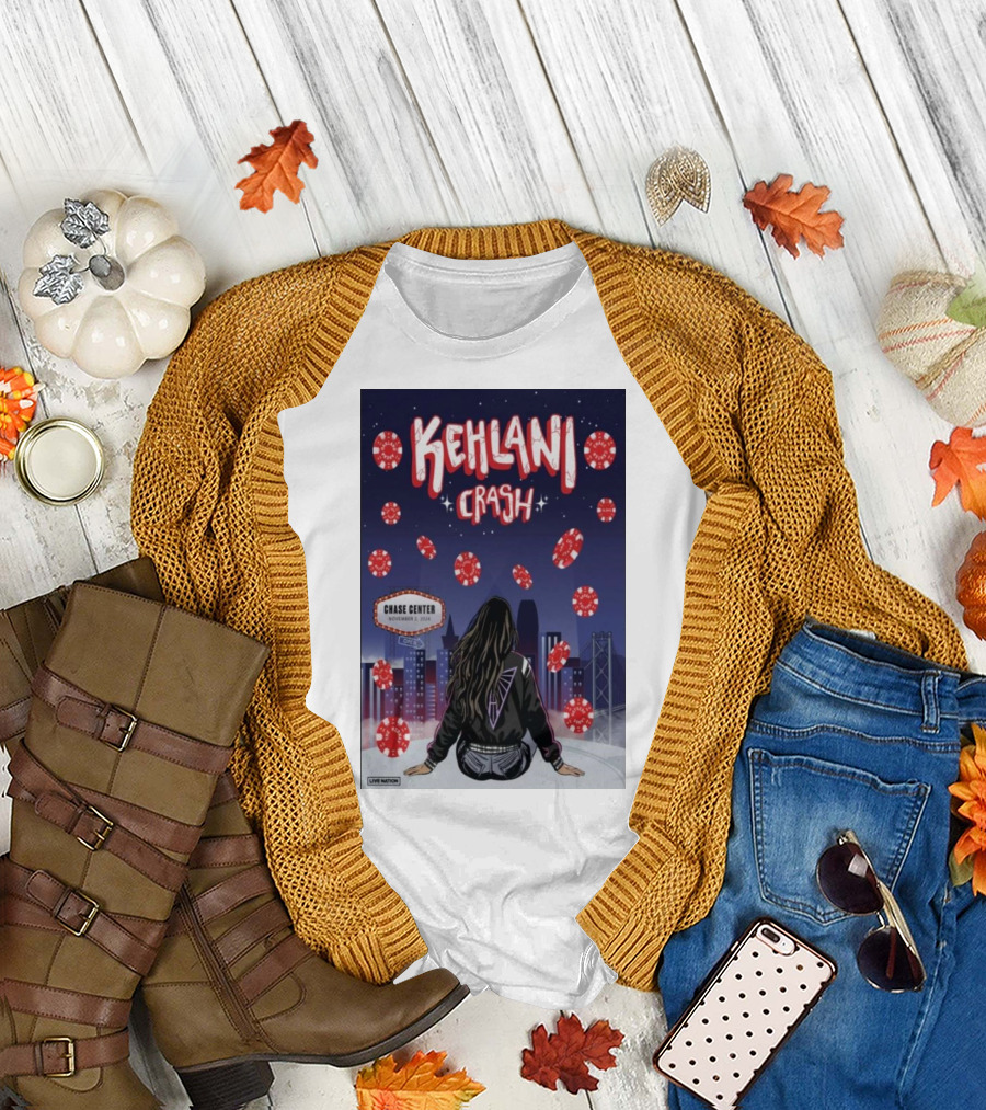 Kehlani Crash World Tour San Francisco November 2 2024 Chase Center T-Shirt