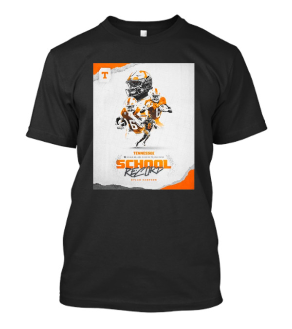 Tennessee Vols School Record 19 Single-Season Rushing Touchdowns Dylan Sampson T-Shirt
