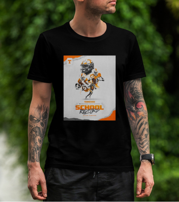 Tennessee Vols School Record 19 Single-Season Rushing Touchdowns Dylan Sampson T-Shirt