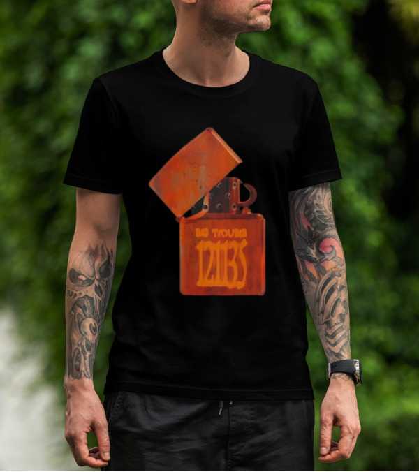 Big Trouble 12113 Survival Mode Dark Grey T-Shirt