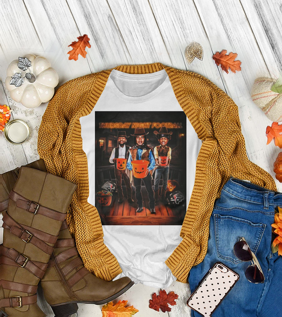 Thursday Night Football Houston Texans Halloween Cowboys T-Shirt