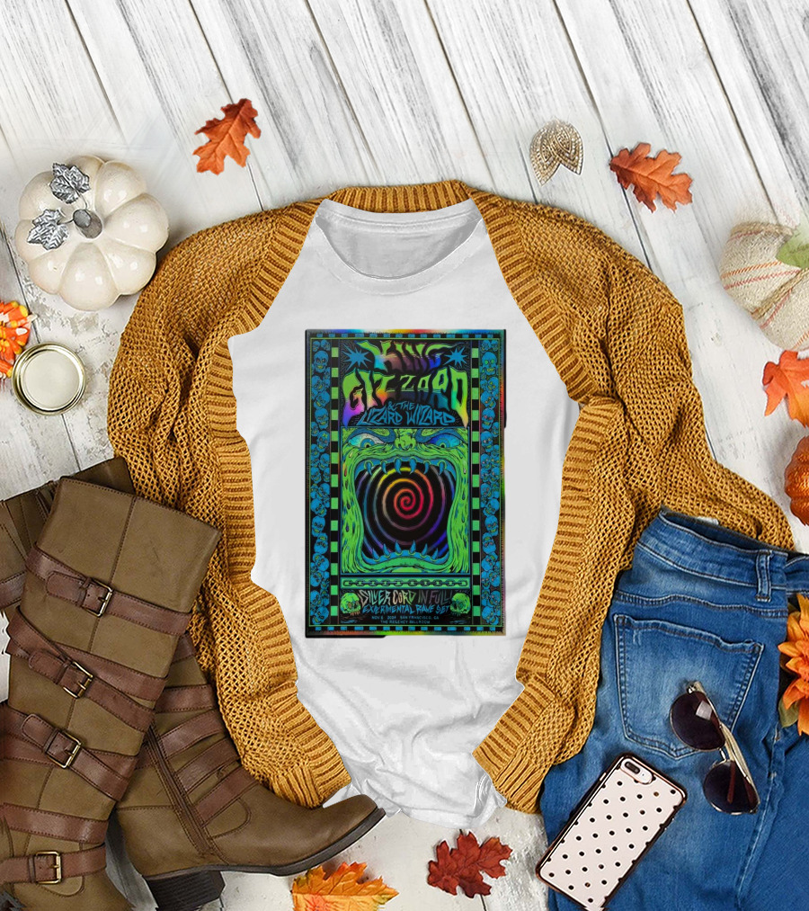 King Gizzard And The Lizard Wizard Silver Cord In Full Experimental Rage Set Nov 6 2024 The Regency Ballroom San Francisco CA T-Shirt