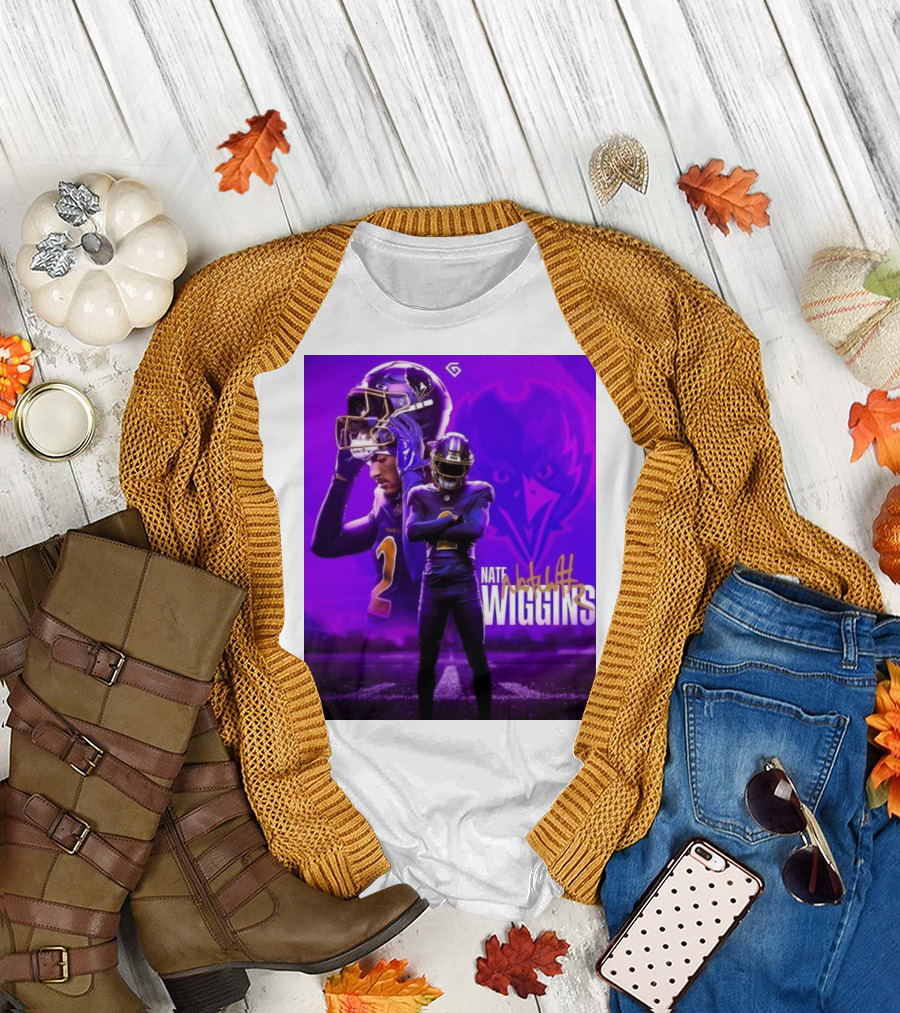 Nate Wiggins Baltimore Ravens NFL Signature Y’all Mess With It T-Shirt