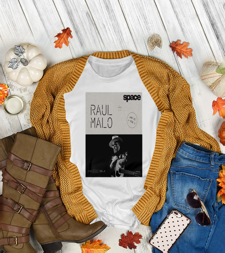 RAUL MALO at SPACE Jan 31-Feb 1 1245 Chicago Avenue Evanston 2025 T-Shirt