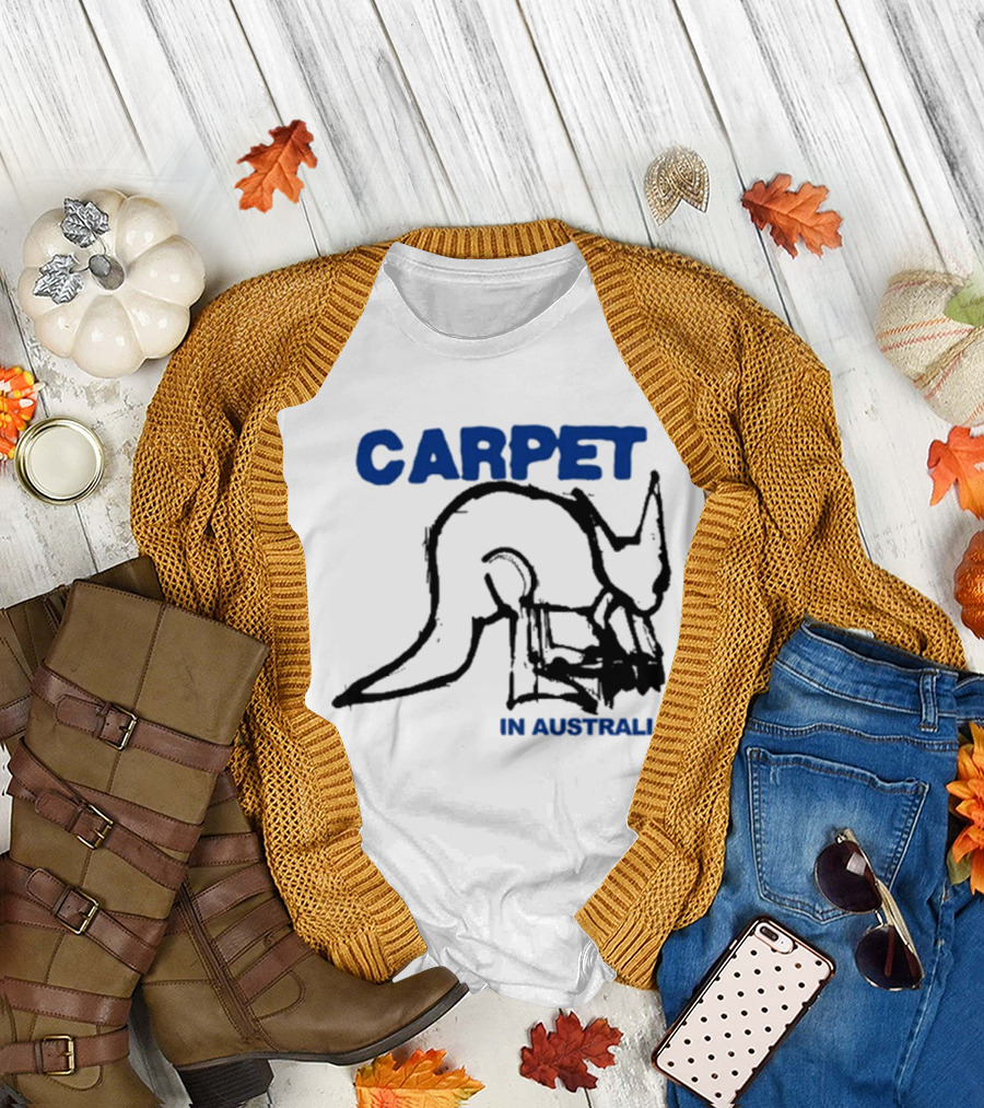 CARPET Kangaroo Sketch In Australia T-Shirt