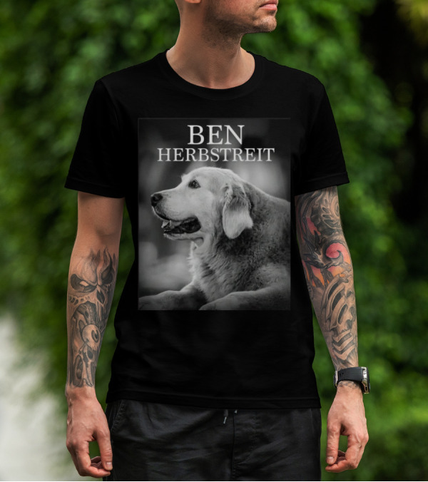 All Football Guys Go To Heaven RIP Ben Herbstreit The Dog 2014-2024 T-Shirt