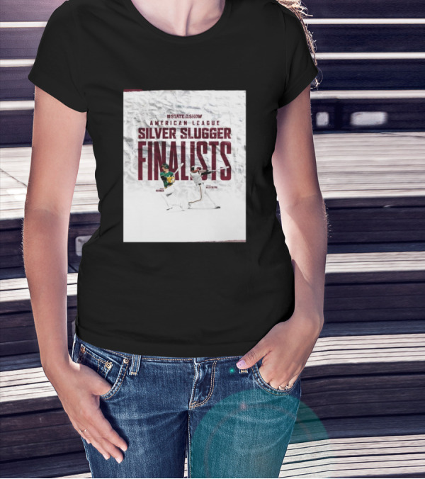 State To The Show American League Silver Slugger Finalists Rooker Westburg T-Shirt