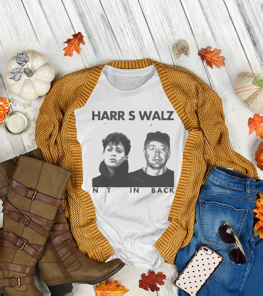 Harris Walz 80s Retro Photo Not Coming Back T-Shirt