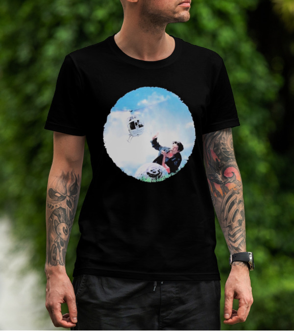 All But 6 Records Helicopter Happy Hunting T-Shirt