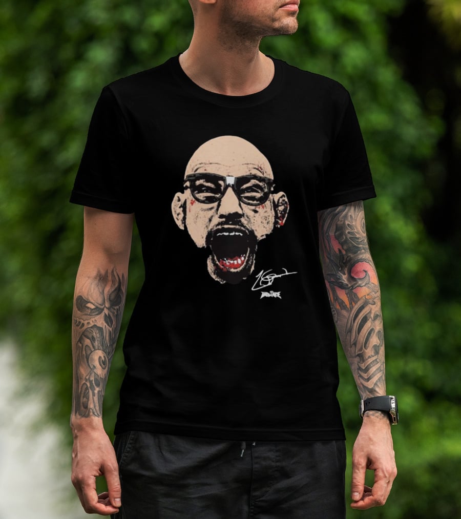 Full Violence Jean Silva Big Face Signature Bold Scream T-Shirt