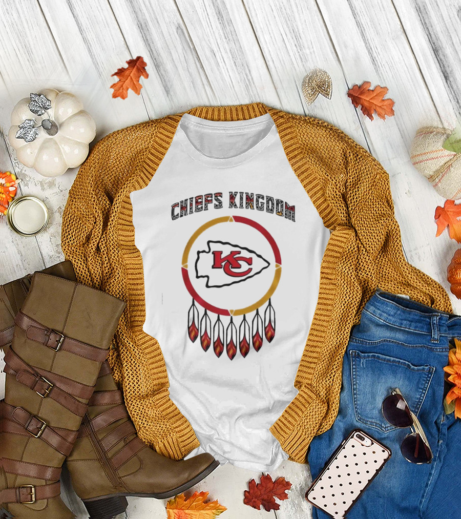 Kansas City Chiefs Kingdom Native American Heritage Month T-Shirt