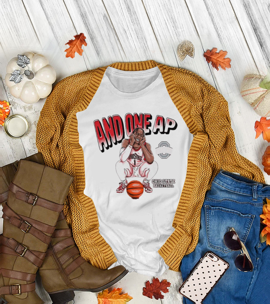 And One AP Ohio State Basketball T-Shirt