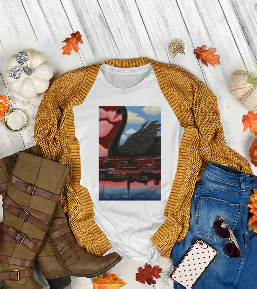 Khruangbin Zurich November 12 2024 Black Swan Concert T-Shirt