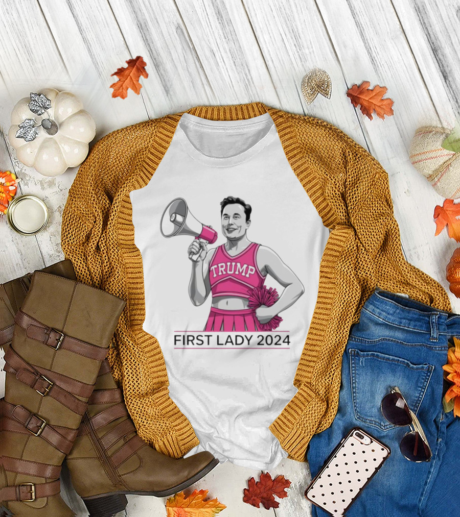Trump Cheerleader First Lady T-Shirt