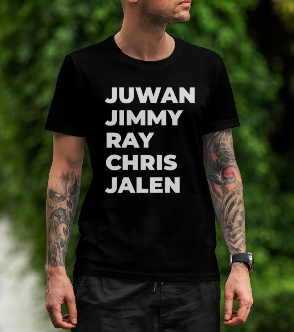 Juwan Jimmy Ray Chris Jalen Basketball Legends T-Shirt