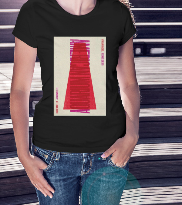American Aquarium December 2 2024 Jacksonville FL Underbelly Tour T-Shirt