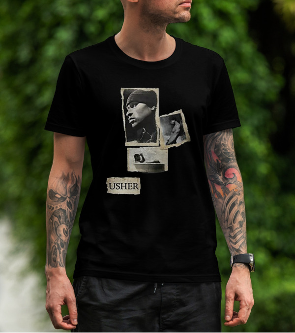 Usher Raymond IV Confessions Album Collage T-Shirt